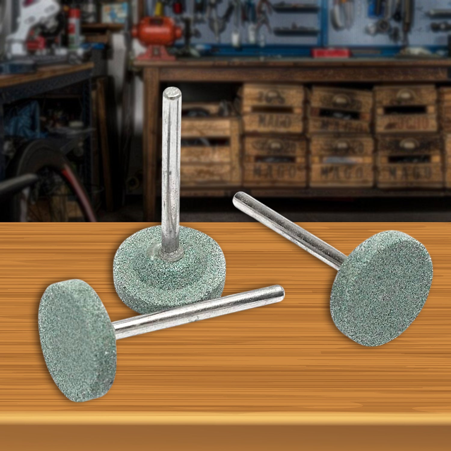 Grinding Head Abrasive Tool Mounted Stone (3 Pcs Set) Grinding Head Abrasive Tool Mounted Stone (3 Pcs Set)